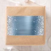 Silver Glitzer Light Blue Foil (Insitu)