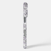 Silver Glitzer Light Lila Metallic Girly Case-Mate iPhone Hülle (Rückseite / Rechts)