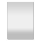 Silver Glitzer Look Hochzeitskarten Tischnummer (Rückseite)