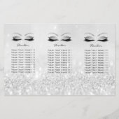 Silver Glitzer Makeup Eyes Brows Lash DL Packungsb Flyer (Hinten)