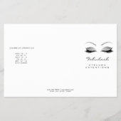 Silver Glitzer Makeuyes White Lash DL Packungsbeil Flyer (Vorne)