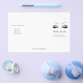 Silver Glitzer Makeuyes White Lash DL Packungsbeil Flyer (Einzeln)