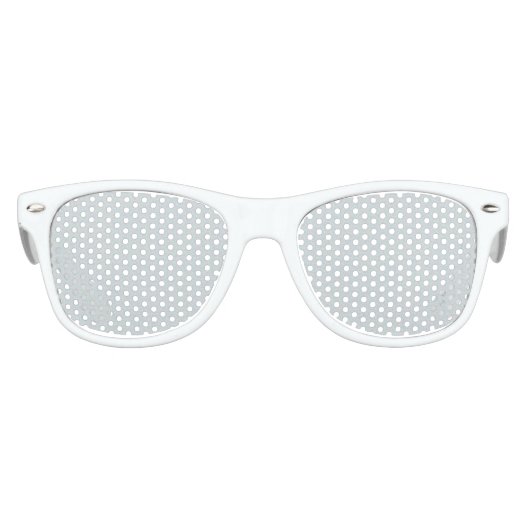 Silver Glitzer Partybrille (Vorderseite)