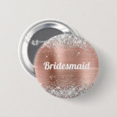 Silver Glitzer Rose Gold Fossilienmuseum Monte San Button (Vorne & Hinten)