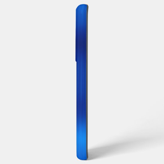 Silver Glitzer Royal Blue Foil Girly Signature Samsung Galaxy Hülle (Rückseite (Horizontal))