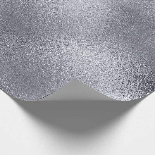 Silver Glitzer Shiny Glass Ice Vip Geschenkpapier (Ecke)