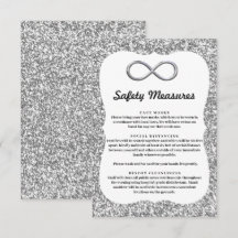 Silver Glitzer Silver Infinity Safety Measures