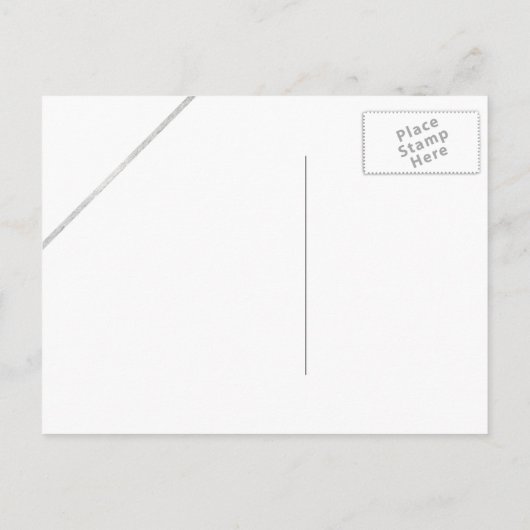 Silver Glitzer Skript wird Save the Date rot Ankündigungspostkarte (Rückseite)