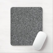 Silver Glitzer Sparkle Metallic Mouse Pad Mousepad (Mit Mouse)