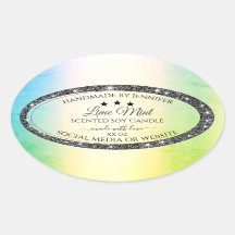 Silver Glitzer Stars Produktkennzeichnungen Aquama