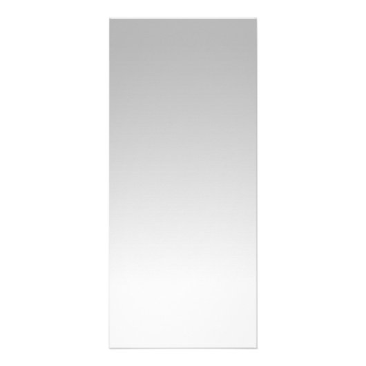 Silver Glitzer Tall Menu Card Werbekarte (Hinten)