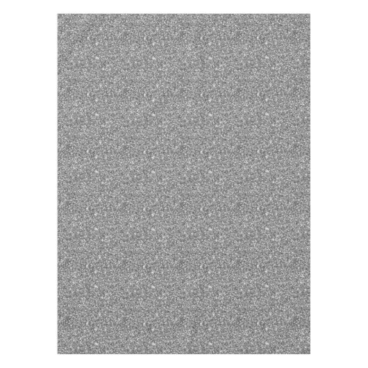Silver Glitzer Tischdecke (Vorderseite)