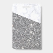 Silver Glitzer Trendsetter VIP Lanyard Abzeichen B Ausweis (Rückseite)