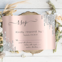 Silver Glitzer Tropfen Bat Mitzvah UAWG