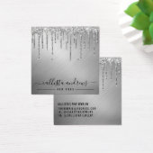 Silver Glitzer Tropfen mit Grafikkarte (Schreibtisch)