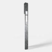 Silver Glitzer Unicorn Case-Mate iPhone Case (Rückseite / Links)