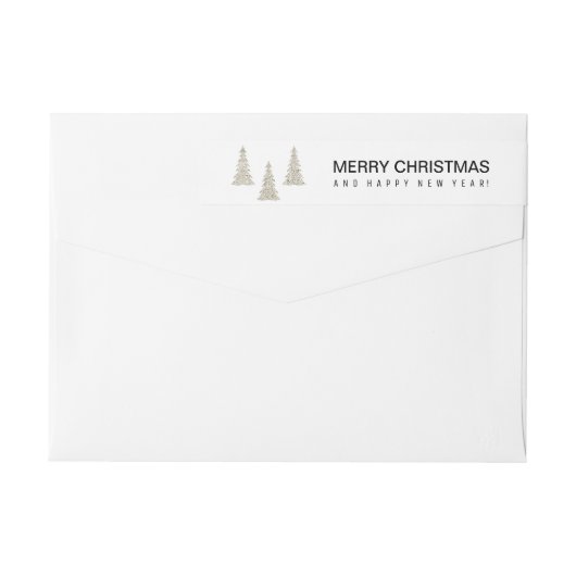 Silver Glitzer Weihnachten (Rückseite)