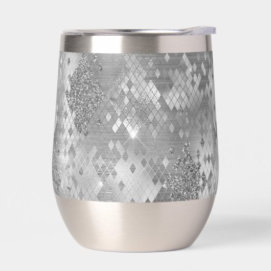 Silver Glitzy Glitzer Snake Skin (Links)