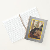 Silver & Gold Custom Foto Notebook Notizblock (Innenseite)