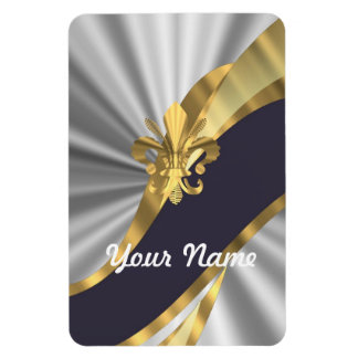 Silver & gold Fleur Lys Magnet