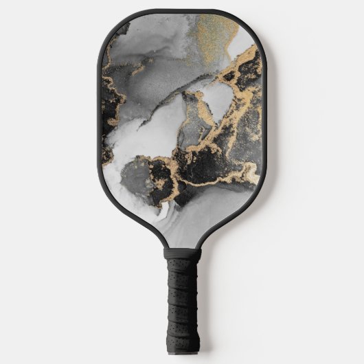 Silver & Gold Marmorstein Pickleball Schläger (Vorderseite)