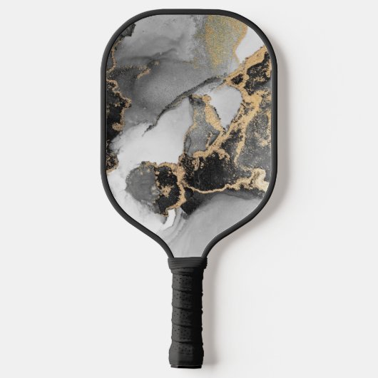 Silver & Gold Marmorstein Pickleball Schläger (Rückseite)