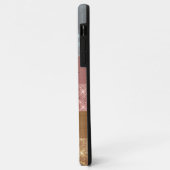 Silver Gold Rose Gold Glitzer Beauty Eyelash Case-Mate iPhone Hülle (Hinten/Links)