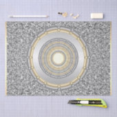 Silver Gold Tissue Paper Seidenpapier (Handwerk)