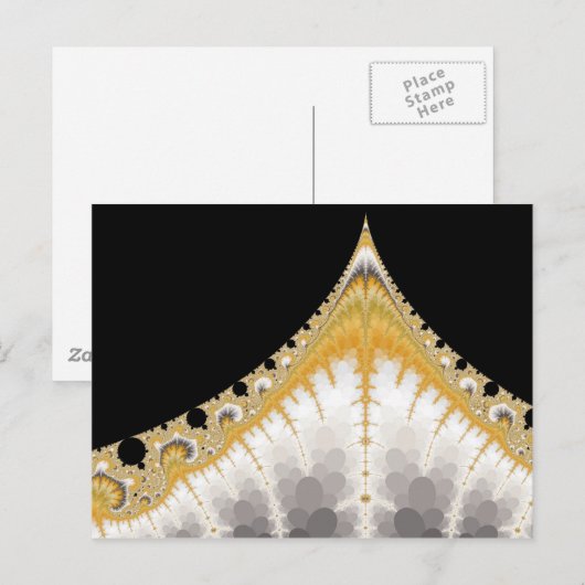 Silver Gold Volcano Postkarte (Vorne/Hinten)