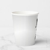 Silver Golf Design Paper Cup Pappbecher (Rechts)