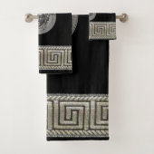 Silver Gorgon - Medusa Guest / Geschenk Badhandtuch Set (Insitu)