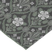 Silver Gothic Revival Rose 14" X 72" Tischläufer (Ecke)