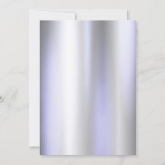 Silver Grad Cap, Disco Ball Confetti, Wine Lavande Einladung (Rückseite)