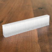 Silver Gradient Namensplakette (Seite)