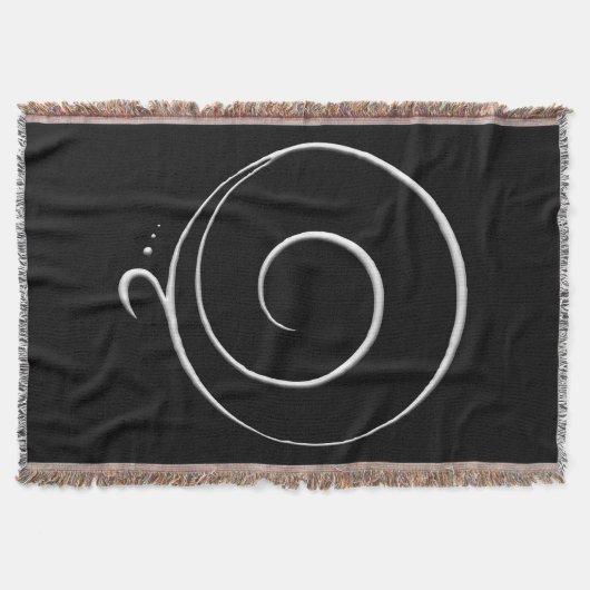 Silver Gratitude Decke (Vorderseite)