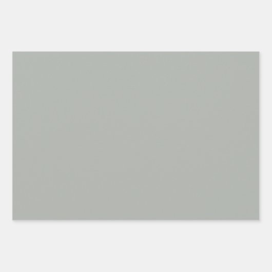 Silver Gray Arabesque Design Geschenkpapier Set (Vorderseite 3)