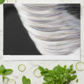 Silver Gray Arabian Horse Geschirrtuch (Gefaltet)