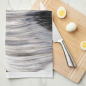 Silver Gray Arabian Horse Geschirrtuch (Viertel Falte)