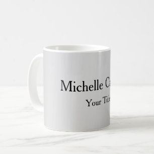 Silver Gray Beruflich Einzigartig klassisch einfac Kaffeetasse