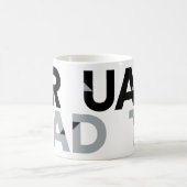 Silver Gray Big Bold; Abschluss für angle-Cut Lett Kaffeetasse (Mittel)