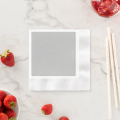 Silver Gray Cocktail Papier Napkin Serviette (Beispiel)