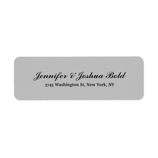 Silver Gray Creative Beruflich Script Family (Vorne)