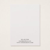 Silver Gray & Dusty Pink Palm ・ Nekklace Display (Rückseite)