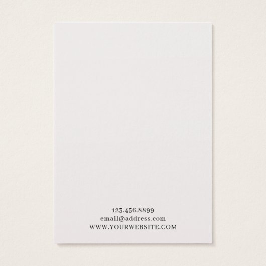 Silver Gray & Dusty Pink Palm ・ Nekklace Display (Rückseite)