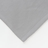 Silver Gray Fleecedecke (Ecke)