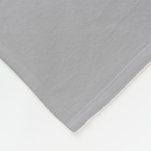 Silver Gray Fleecedecke (Ecke)