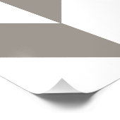 Silver Gray Geometric Deko Cube Pattern (Ecke)