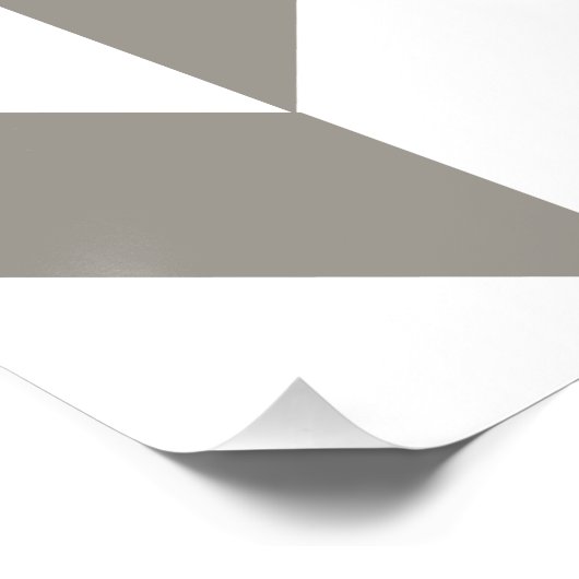 Silver Gray Geometric Deko Cube Pattern (Ecke)