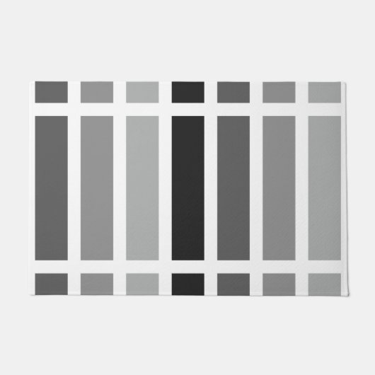 Silver Gray Hues Fußmatte (Vorderseite)