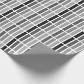 Silver Gray Hues Geschenkpapier (Ecke)